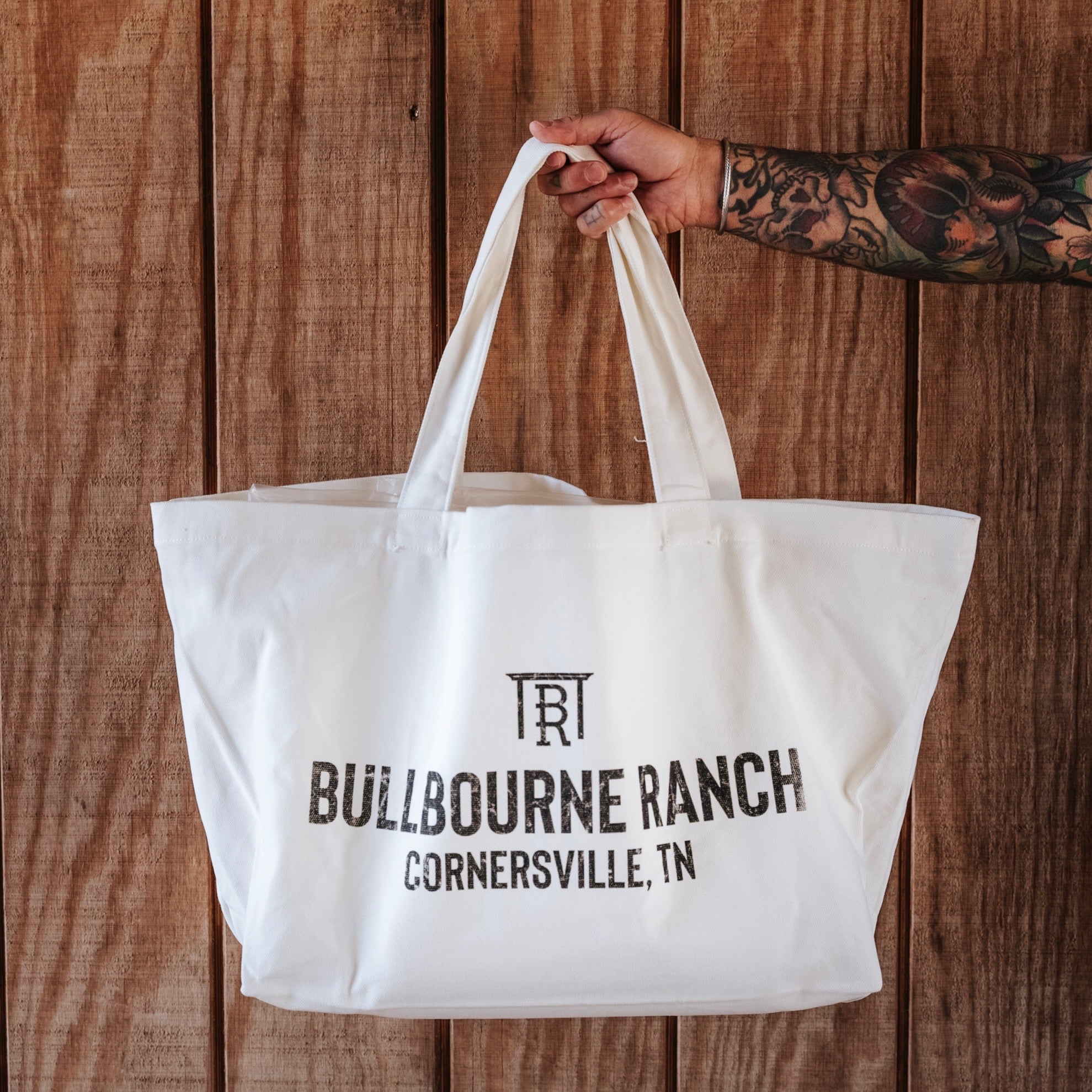 Bullbourne Bison Oversized Tote Bag