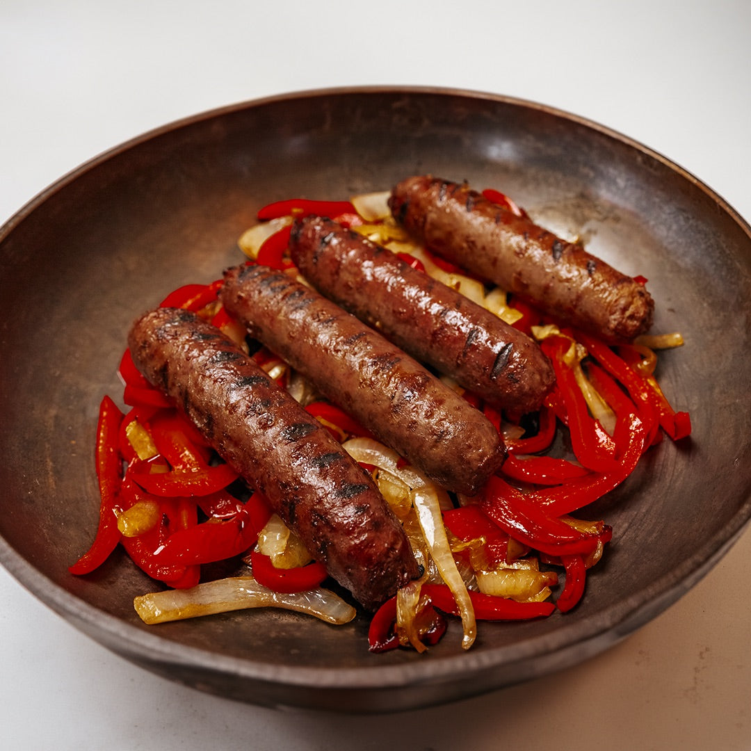 Bison Garlic Bratwurst